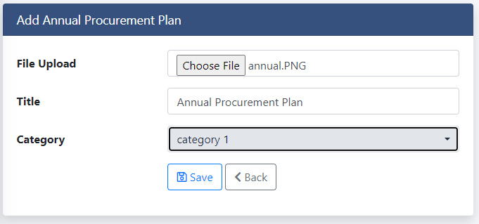 A fresh Laravel installation