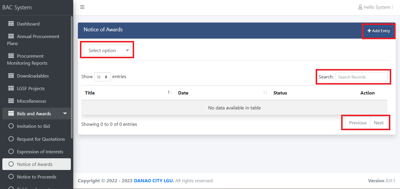 A fresh Laravel installation