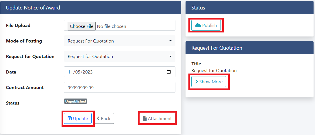 A fresh Laravel installation