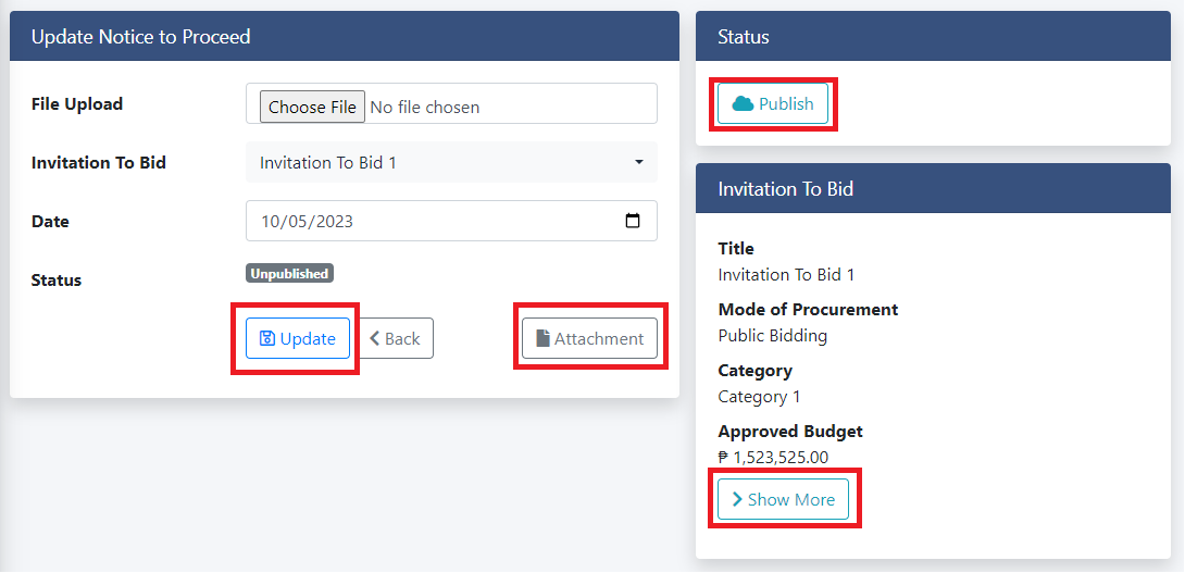 A fresh Laravel installation