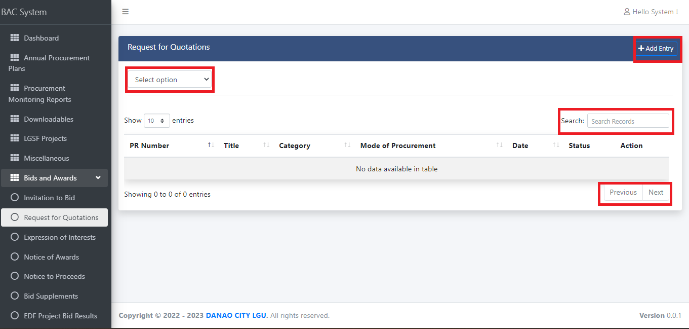 A fresh Laravel installation