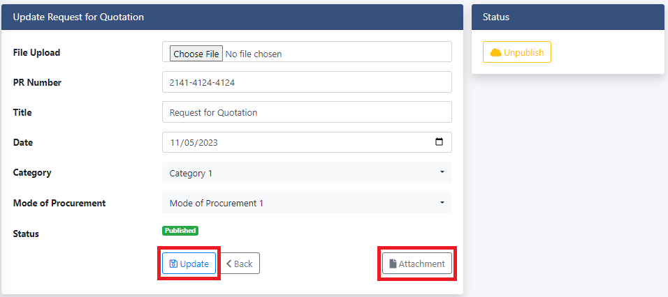 A fresh Laravel installation