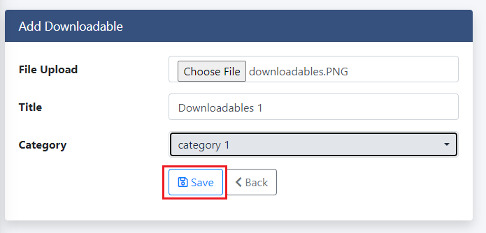 A fresh Laravel installation
