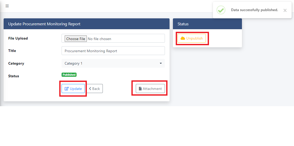A fresh Laravel installation