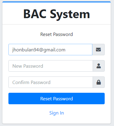 A fresh Laravel installation