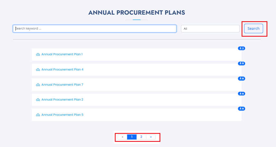 A fresh Laravel installation