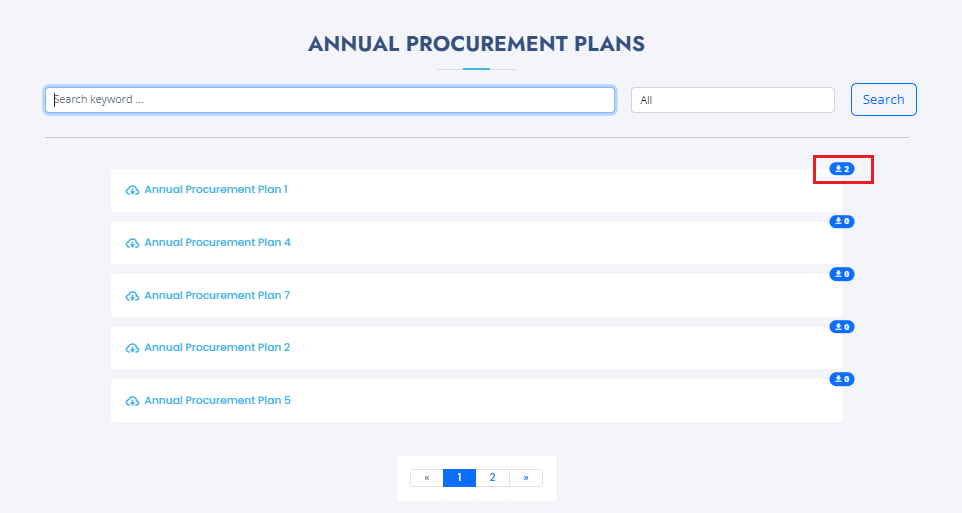 A fresh Laravel installation
