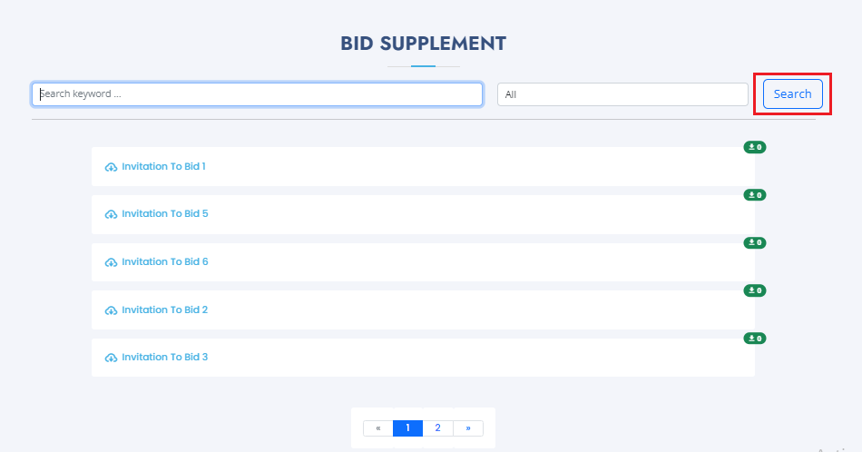 A fresh Laravel installation
