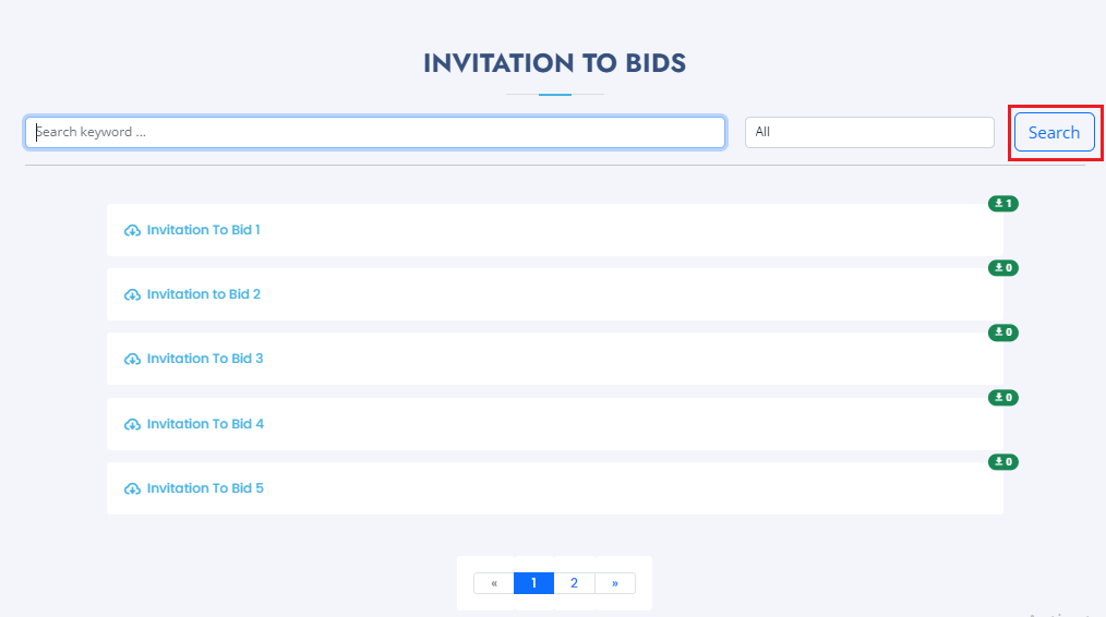 A fresh Laravel installation