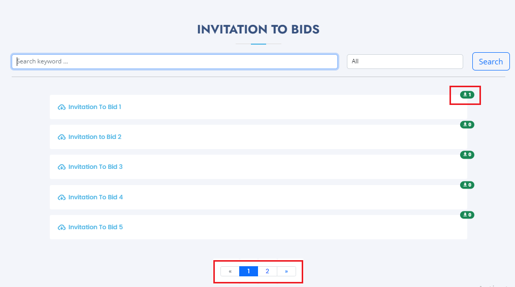 A fresh Laravel installation