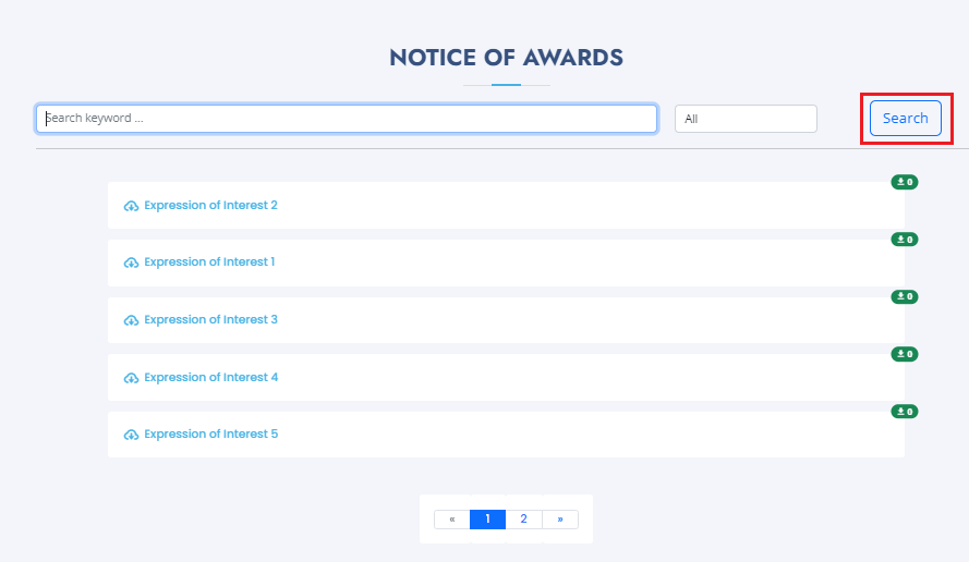 A fresh Laravel installation