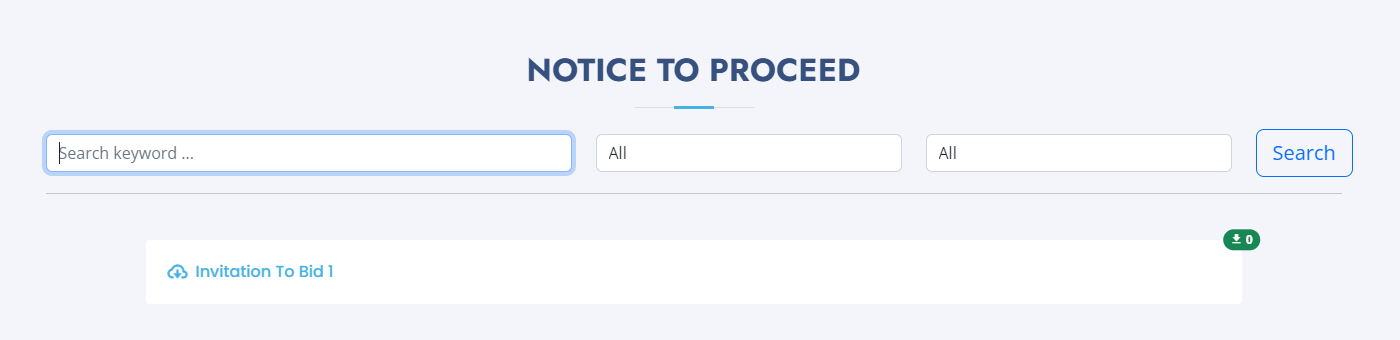 A fresh Laravel installation