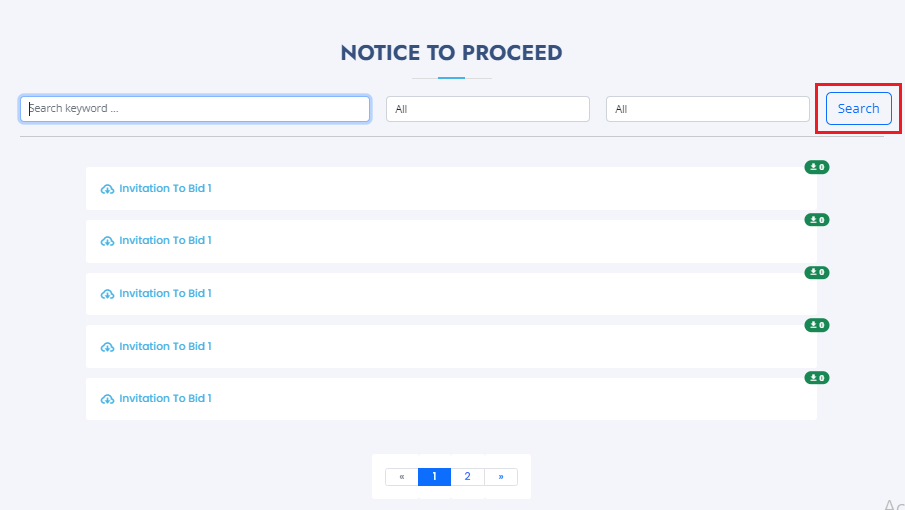 A fresh Laravel installation