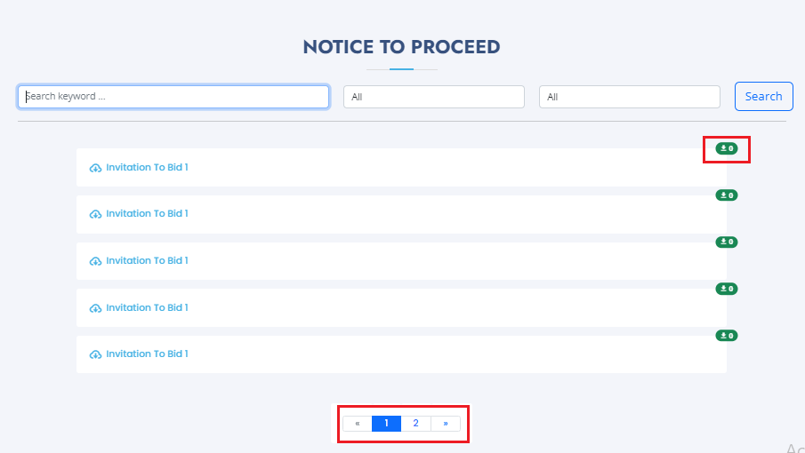 A fresh Laravel installation