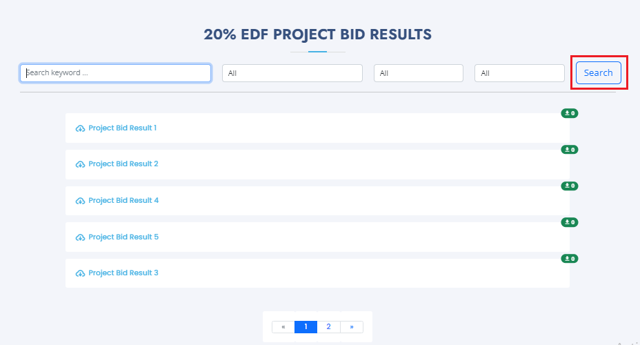 A fresh Laravel installation