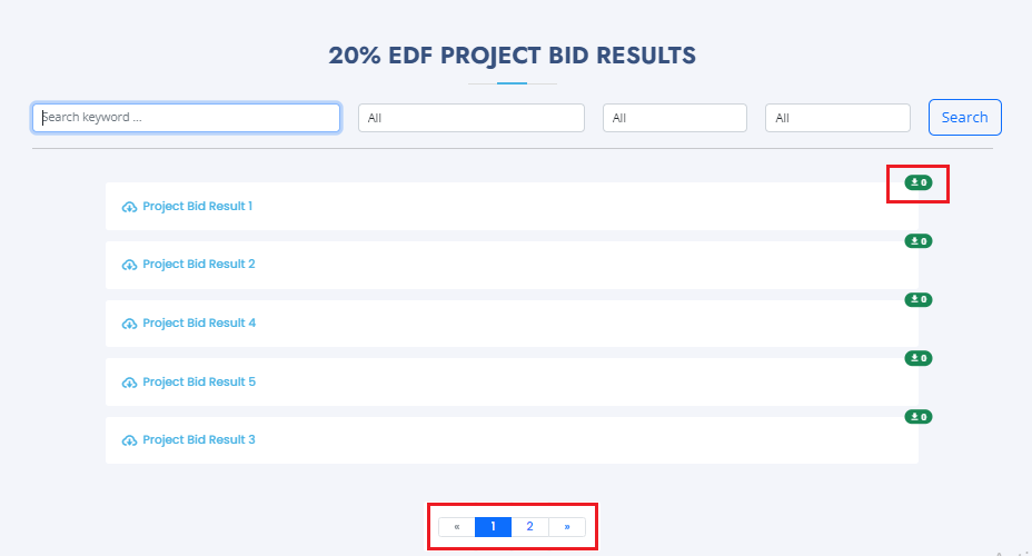 A fresh Laravel installation
