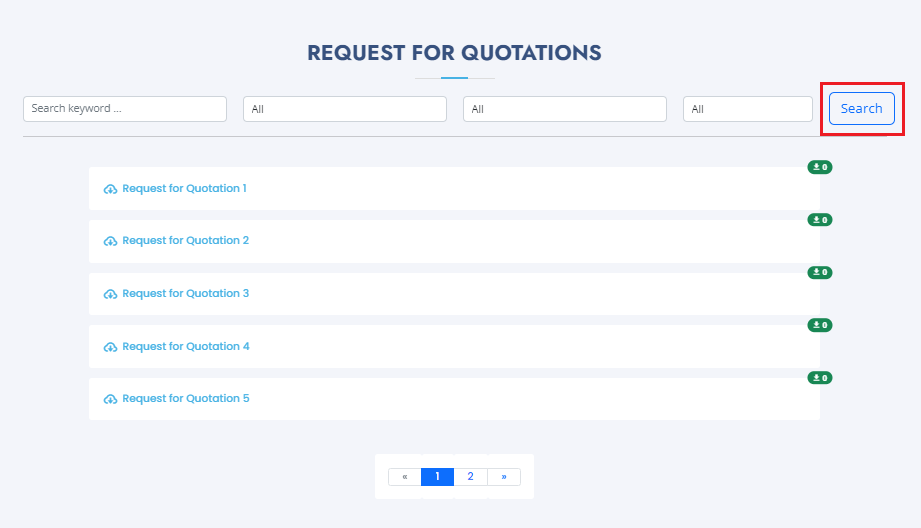 A fresh Laravel installation