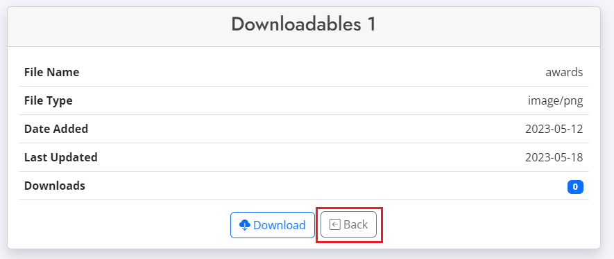 A fresh Laravel installation
