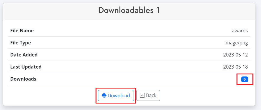 A fresh Laravel installation