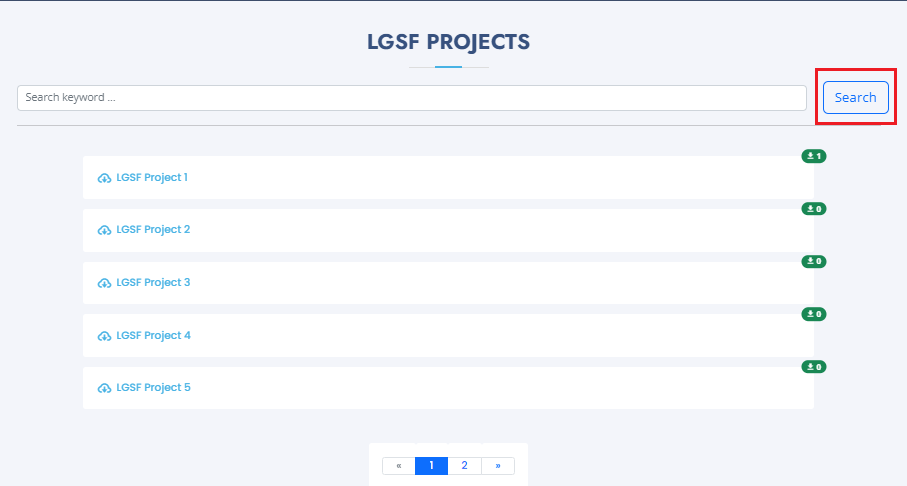 A fresh Laravel installation