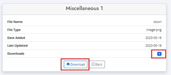 A fresh Laravel installation